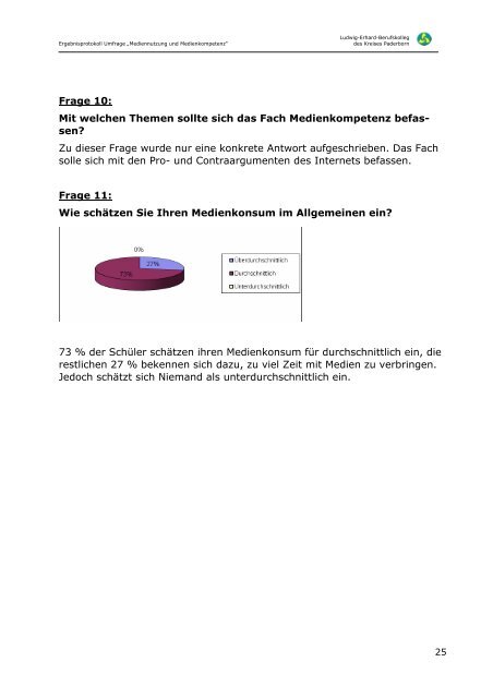 Ergebnisbericht - Ludwig-Erhard-Berufskolleg