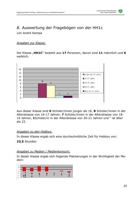 Ergebnisbericht - Ludwig-Erhard-Berufskolleg