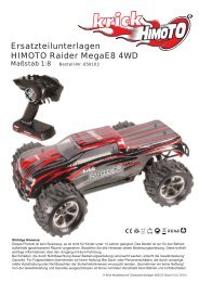 Raider MT Monstertruck 1:8 - Krick