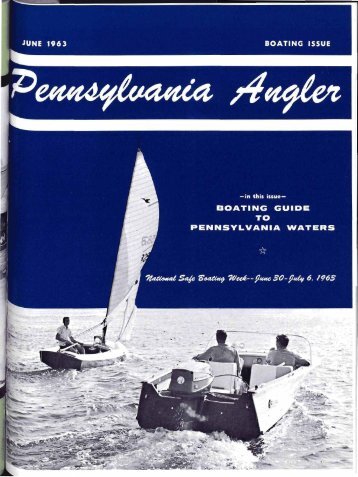 june 1963 boating issue - Pennsylvania Fish and Boat Commission