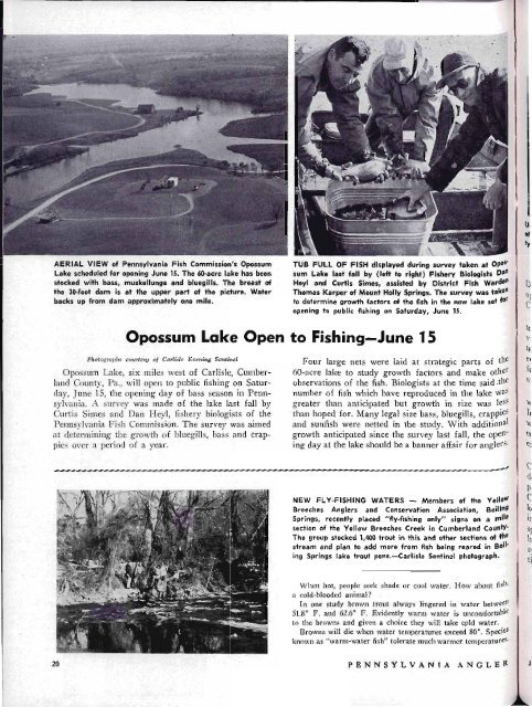 june 1963 boating issue - Pennsylvania Fish and Boat Commission