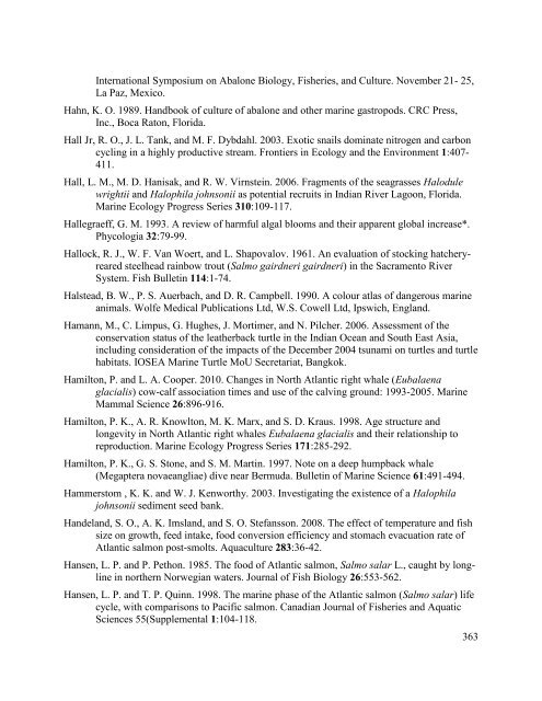 EPA's Vessel General Permit and Small Vessel General