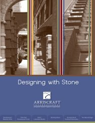 Designing with Stone - Brickstone Inc.