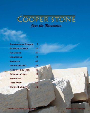 complete stone catalog - Cooper Stone