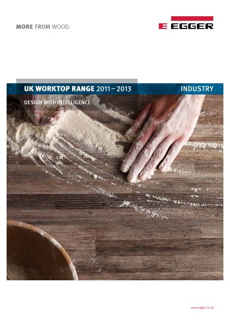 industry UK WorKtop range 2011 – 2013 - Fritz Egger GmbH & Co.