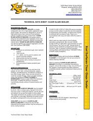 Xcel Surfaces Color Chart