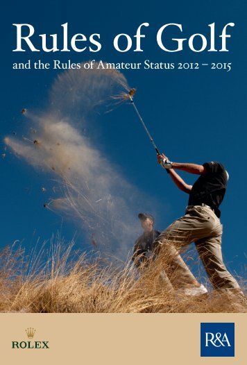 Rules of Golf 2012-2015 Pocket Edition - The R&A