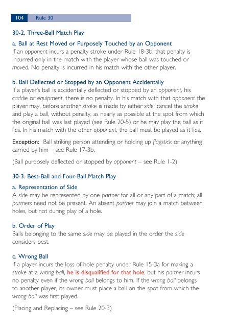 Rules of Golf 2012-2015 Pocket Edition - The R&A