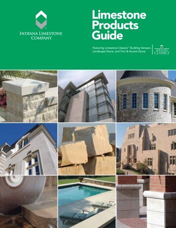 Indiana Limestone Products Guide - Delta Stone Products