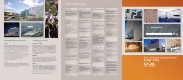 2011 Exhibitor List - Natural Stone Show