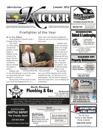 See Last Month's Edition - Kicker