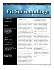 Fit Surroundings - Documentary Educational Resources