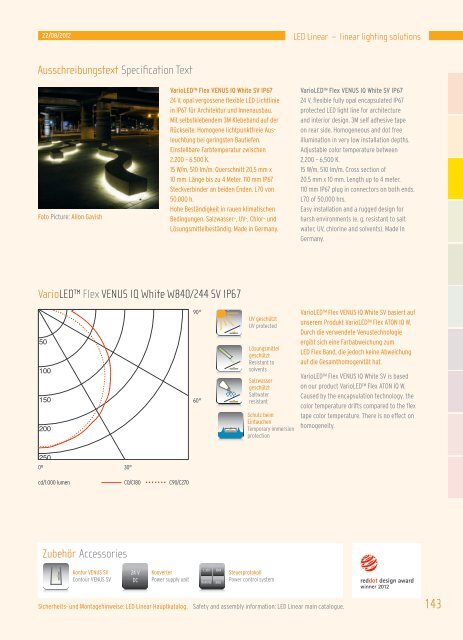 Flex VENUS/PHOBOS Broschüre - LED Linear