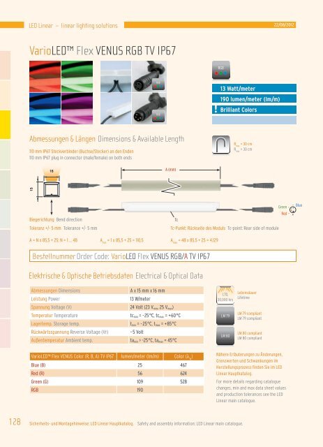 Hauptkatalog - LED Linear