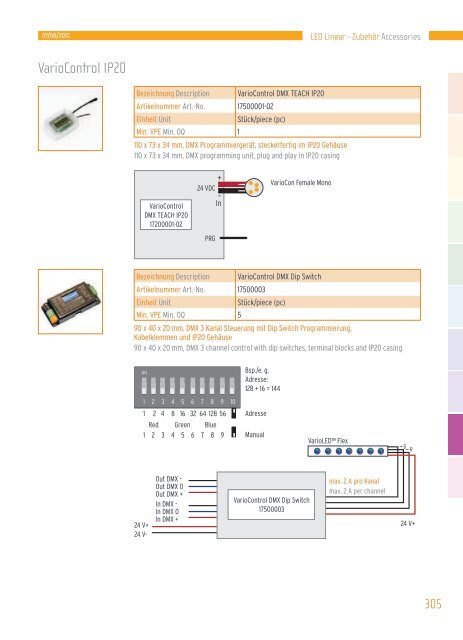 Hauptkatalog - LED Linear