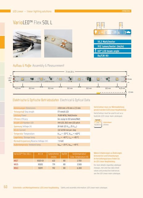 Hauptkatalog - LED Linear