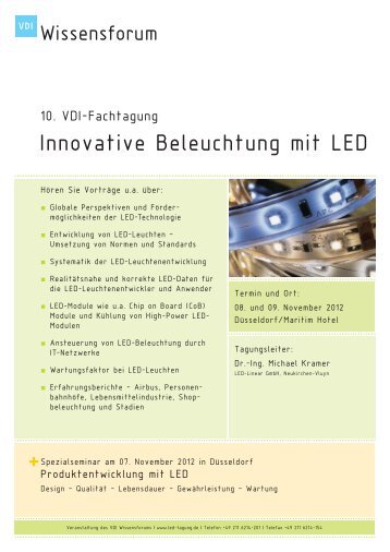 Programm PDF - VDI-Wissensforum