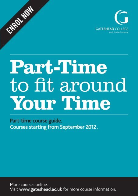 part time course - Gateshead College