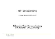 UMEX GmbH UV-Entkeimung