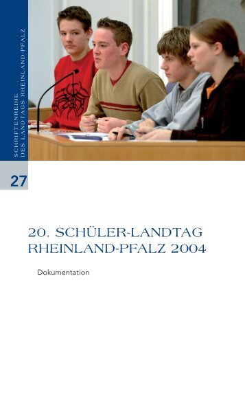 Inhalt Heft 27 / aktuell - Landtag Rheinland-Pfalz