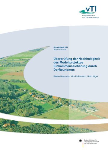 Überprüfung der Nachhaltigkeit des Modellprojektes ... - vTI - Bund.de