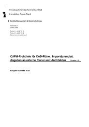 CAFM-Richtlinie IBS Version 1.0 - CAD Exchange