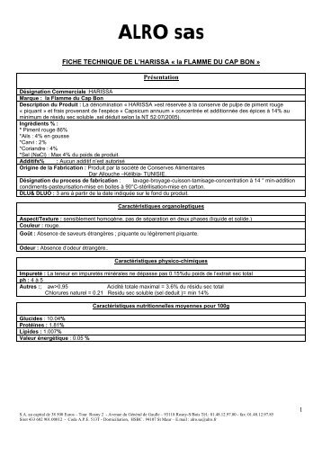 Documentation technique - dupasquier