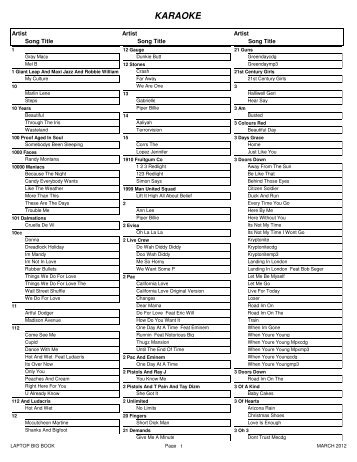 Crystal Reports ActiveX Designer - 12AB.tmp - Karaoke Party Bus