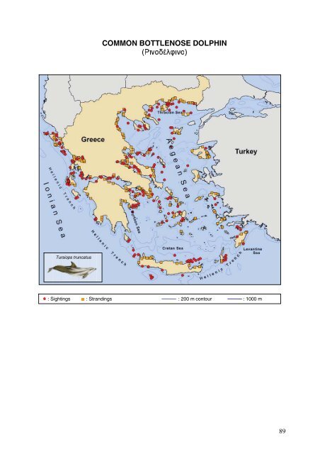 Cetaceans in Greece: Present status of knowledge