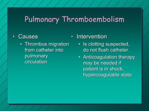 Pulmonary Artery Catheter