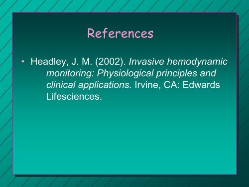 Pulmonary Artery Catheter