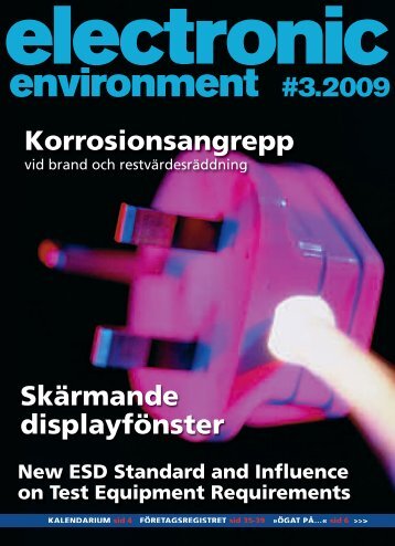 Skärmande displayfönster Korrosionsangrepp - Electronic ...