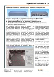 Digitaler Videosensor VMD- 2 - NORMA systems