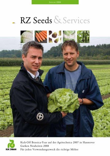 RZ Seeds & Services Januar 2008 (.pdf 1 - Rijk Zwaan