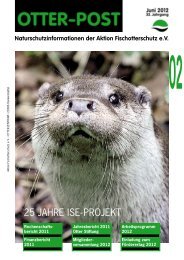 Mitgliederinformationen OTTER-POST, Ausgabe Juni - 2/2012