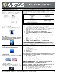 MRT Skills Overview - 9Line LLC