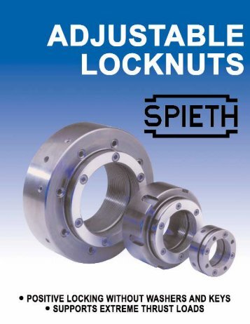 SPIETH Adjustable Locknuts Catalog - Advanced Machine ...