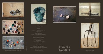 ANTON PAUL KAMMERER - Galerie in der Sparkasse