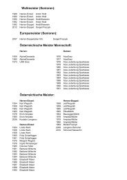 Österreichische und Steirische Meister des Steirischen