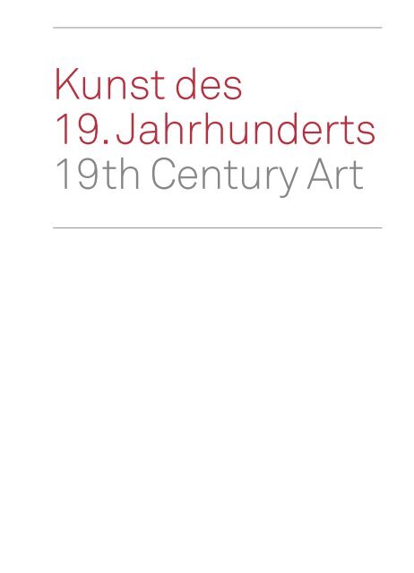 Alte Meister Kunst des 19. Jahrhunderts 246 | 26 ... - Karl & Faber