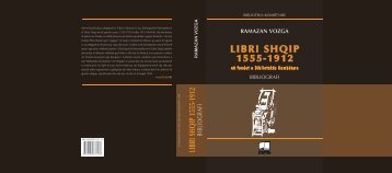 LIBRI SHQIP 1555-1912 - Biblioteka Kombëtare e Shqipërisë