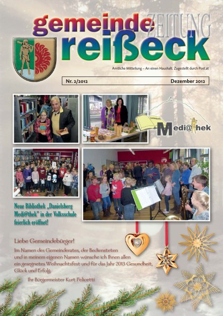 Gemeindezeitung 2/2012 - Gemeinde Reißeck