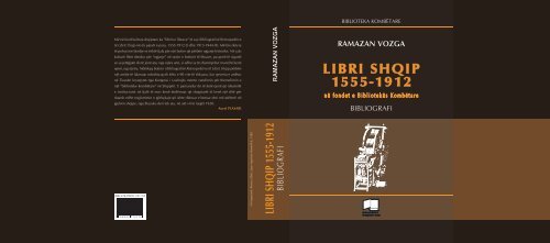 LIBRI SHQIP 1555-1912 - Biblioteka Kombëtare e Shqipërisë