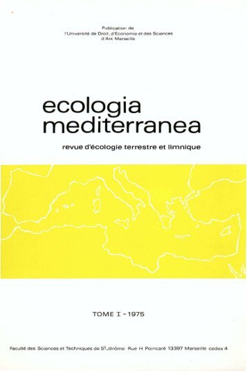 Princ;p.ul - Ecologia Mediterranea