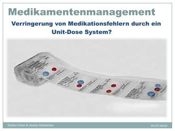 Medikamentenmanagement - Hanse Institut Oldenburg