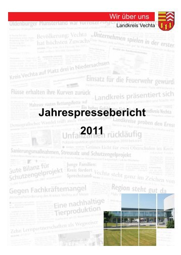 Jahrespressebericht 2011 - beim Landkreis Vechta