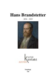 Biographie von Hans Brandstetter