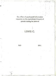 Lewis C_2011.pdf - PEARL home - University of Plymouth