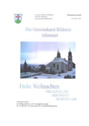 Dezember - Gemeindearchiv Bildstein