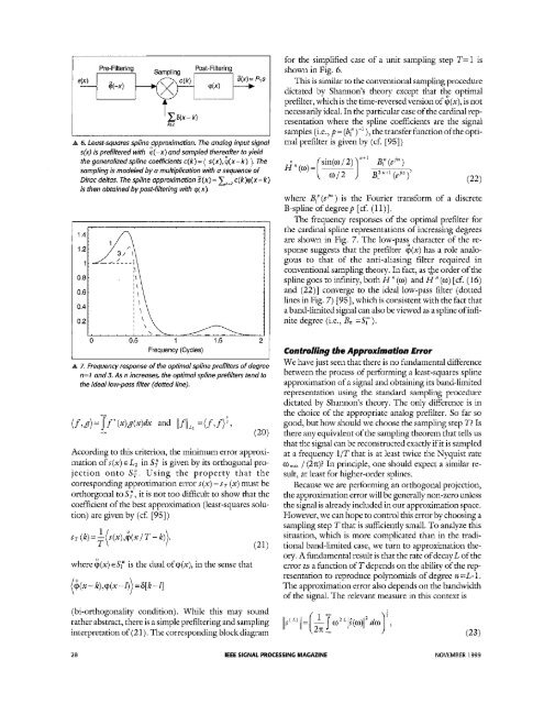 Splines - A perfect fit for signal and image processing - IEEE ... - EPFL